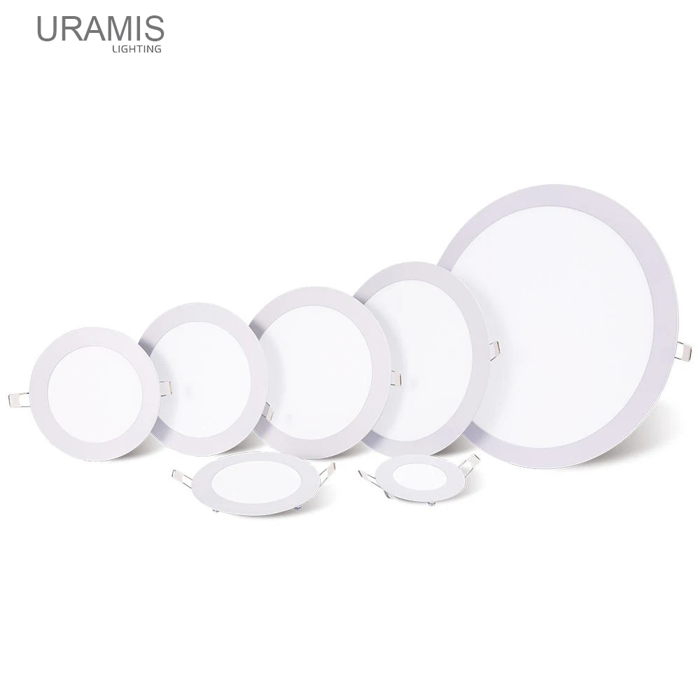 Fast Delivery 3W 6W 9W 12W 15W 18W 24W led panel light recessed slim panel lights