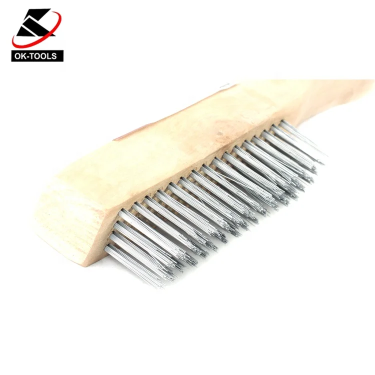 
 Щетка с деревянной ручкой, удобная ручка, спецификация 4*16  