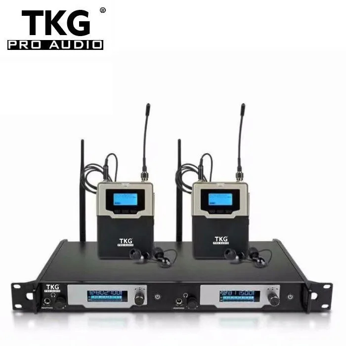 TKG PSM9800 этапа с обратной связью актера беспроводной певица шоу на сцене профессиональные беспроводные наушники вкладыши мониторные