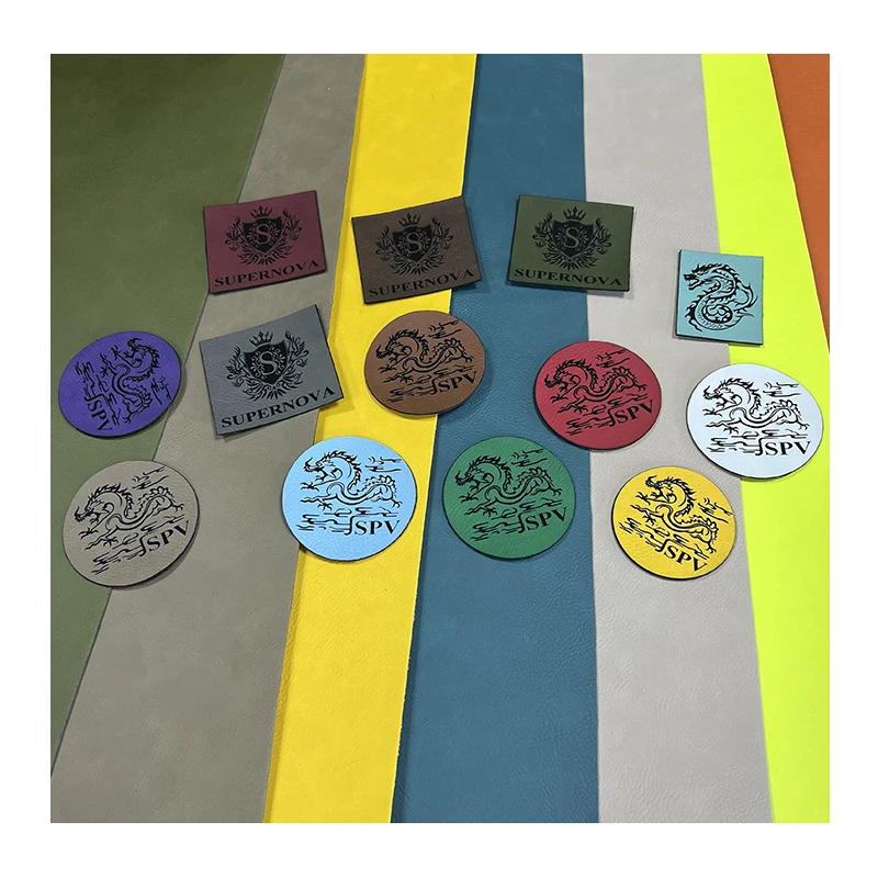 12*24inch Laserable Leatherette Laser Engraving Leather Blanks Sheets With Self Adhesive For Custom Engravable Leather Blanks