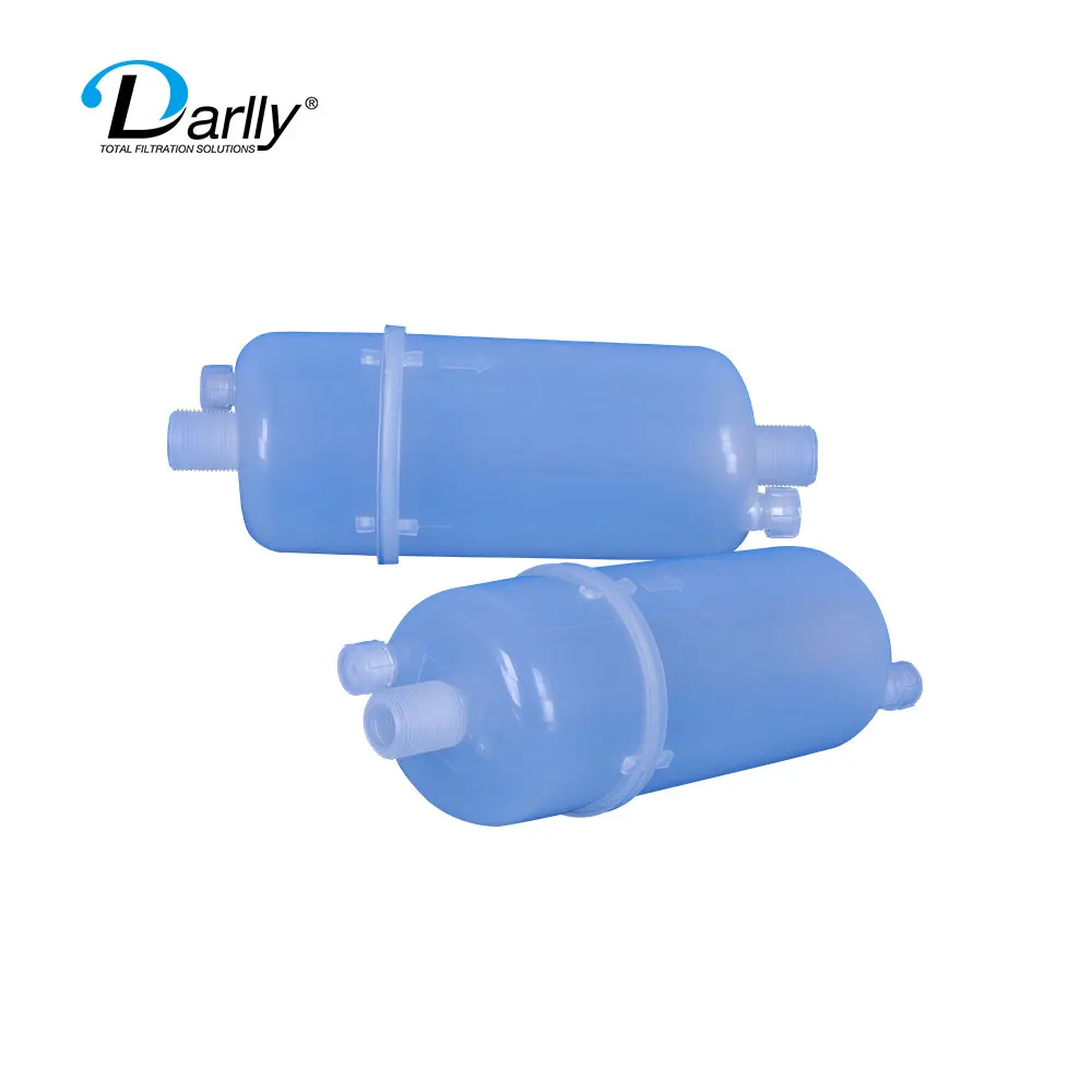 
PP Filter Media Absolute 1 Micron PTFE capsule filter for gas separation membrane 