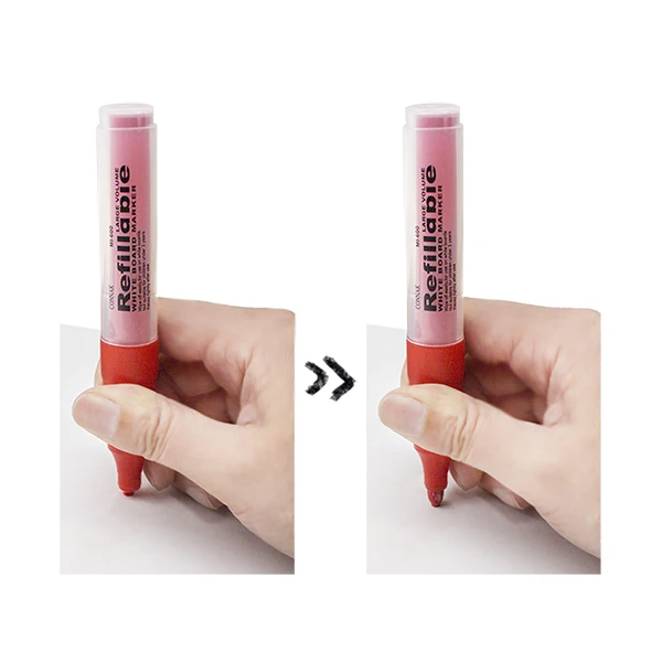 
Customized Dry-erasable & Wet Erase Low Odor Fiber Tip Refill Whiteboard Marker Pen 