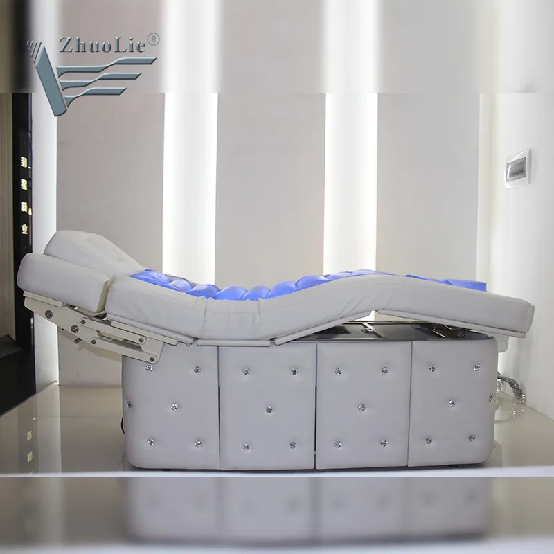 luxury heated dry Electric Massage Bed Water Thermal spa Massage Bed