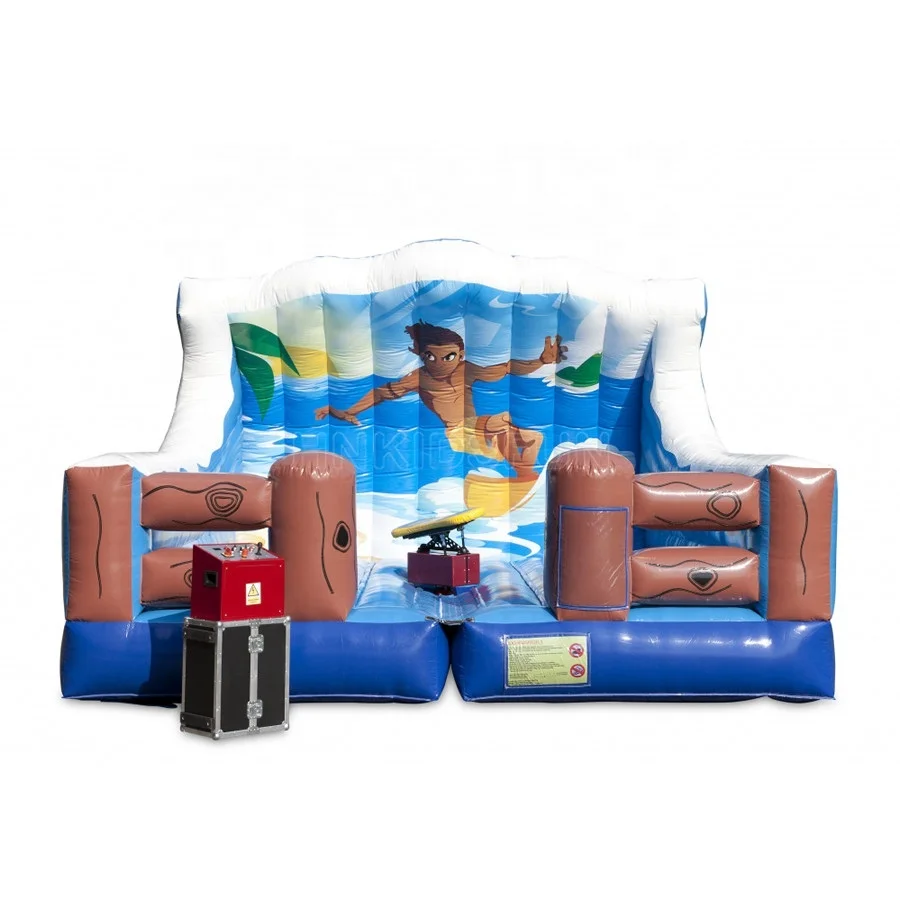 Inflatable Surfboard Surf Simulator Factory Price Inflatable Twister Game For Sale