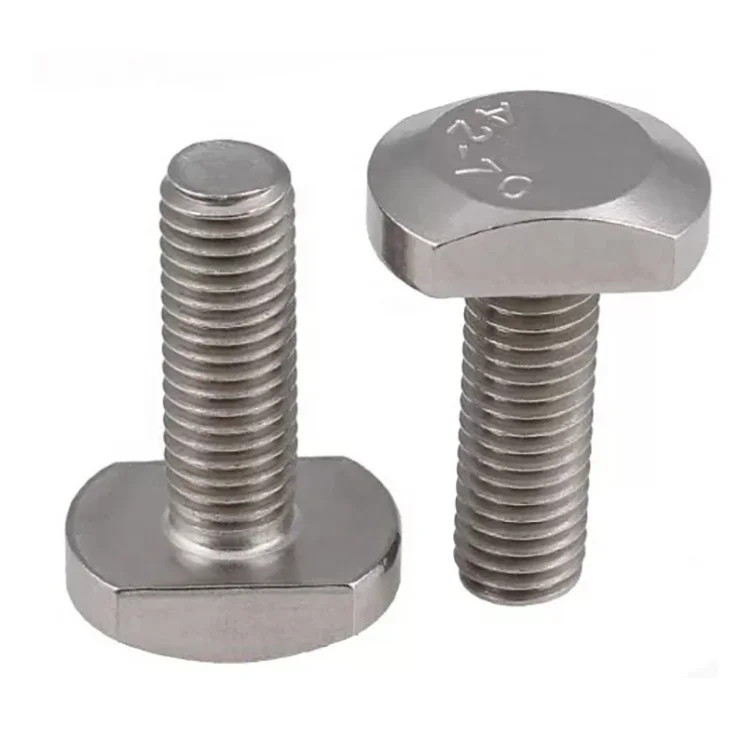GB37 T-head bolts Stainless Steel T-head Bolts T-bolt GB37 /T-groove non-standard customized stainless steel fastener screw