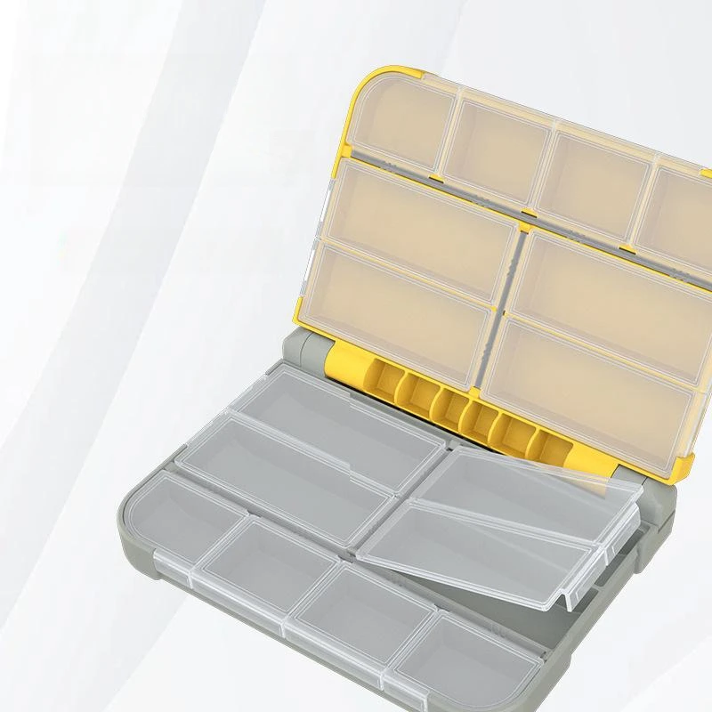 Hot Sell Waterproof Fishing Lure Box Fly Fishing Lure Spoon Hook Bait Tackle Box Accessories Boxes Storage Containers