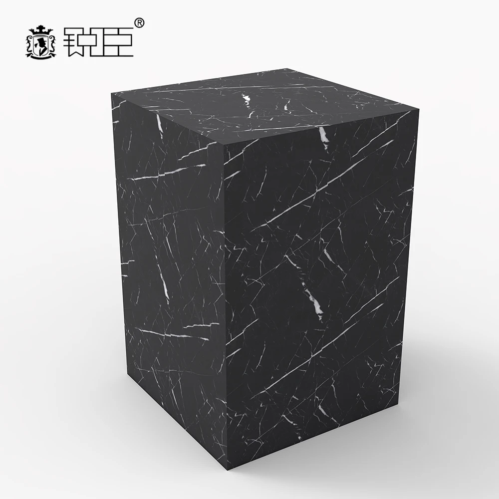 New Design Shop fittings and display for Shoes Bags Marble Showcase Platform Stand