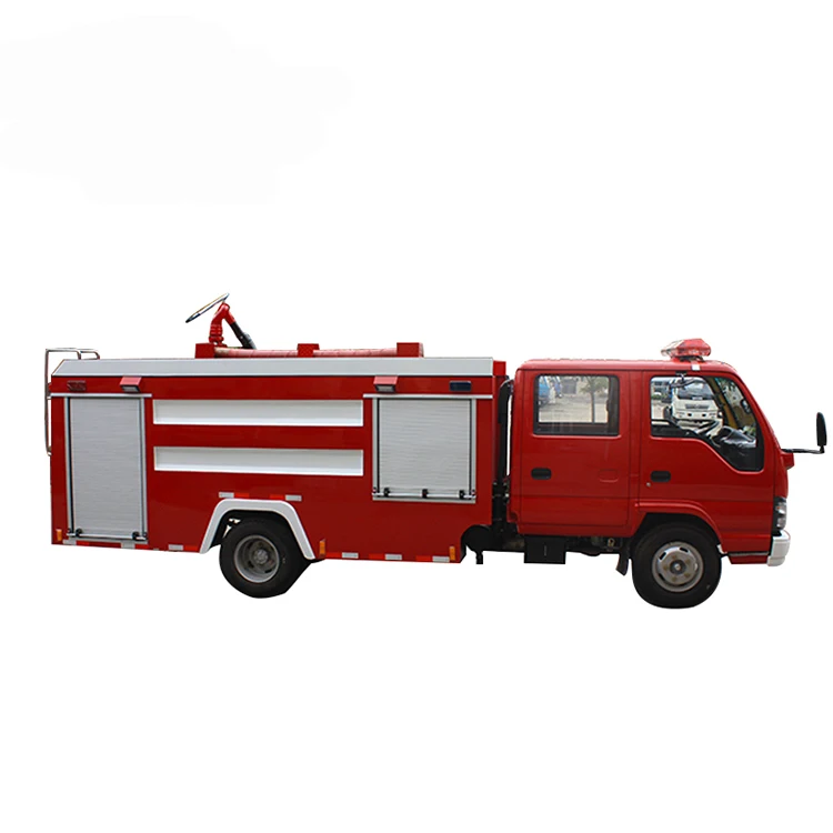 Hot sale 4x2 famous brand Isuzu fire fighting truck with 4cbm water foam fire engine truck