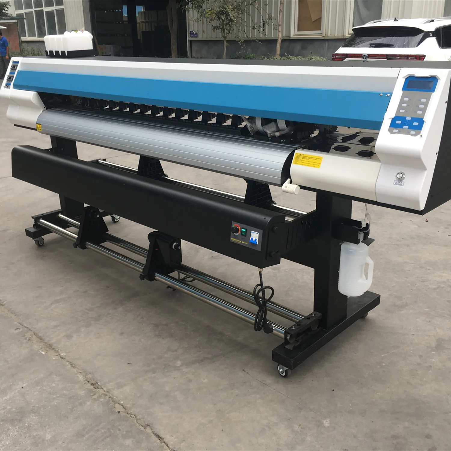 Indoor photo machine 1.8m inkjet printer color single head advertising inkjet printer