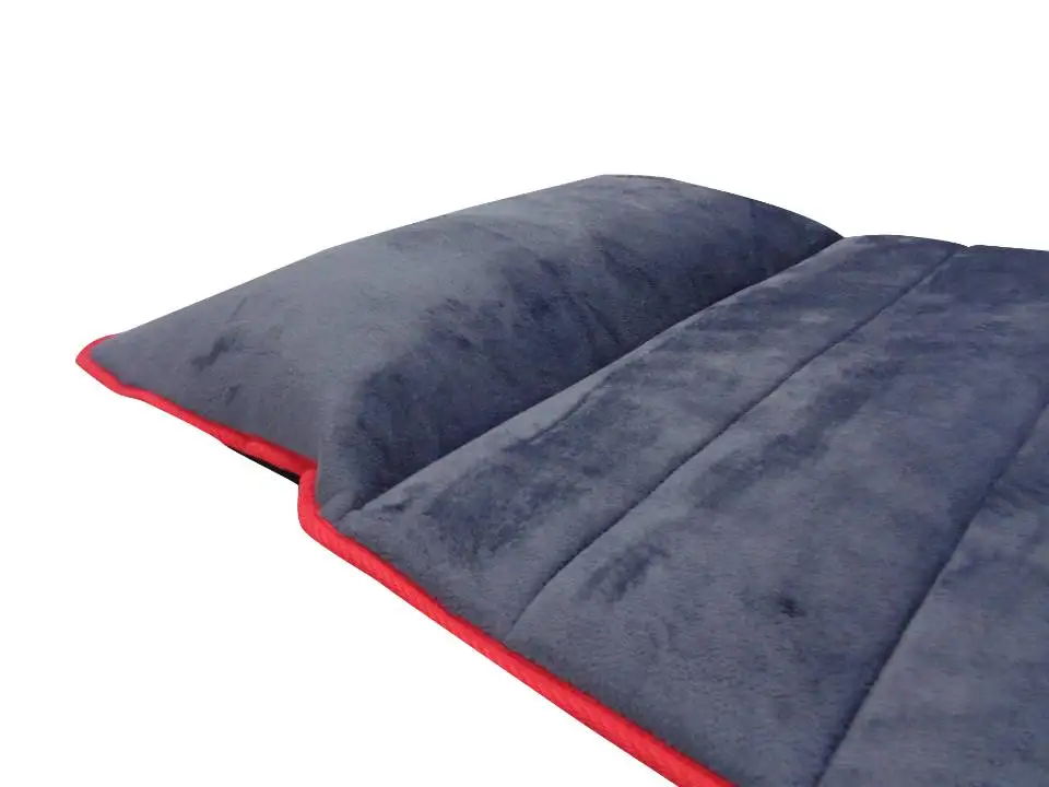 Massage Mat Vibration Pad - Full Body Vibration Mattress Pad for Bed with Rotating Shiatsu Neck Massage Pillow, Shoulder Back Ma