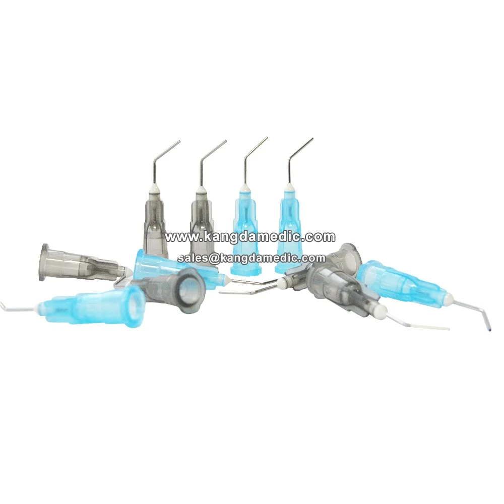 
Teeth cleaning needle Disposable Dental Lab Pre-bent Irrigation Flow Needle Tip 