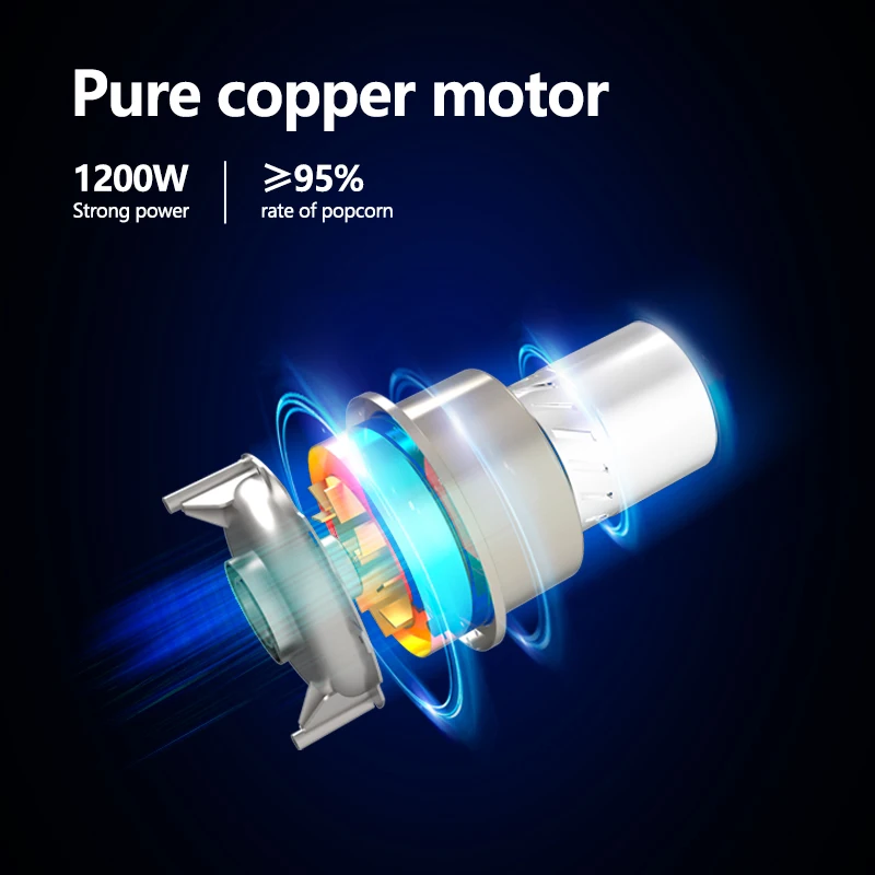 Easy Operation Caramel Popcorn Maker Puffed Rice Popcorn Machine Mini Popcorn Maker