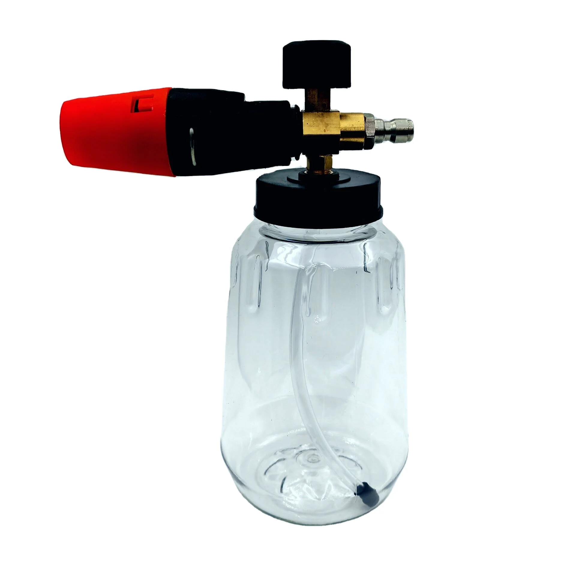 Auto Car Wash Snow Foam Gun Lance Pressure Washer Brass High Pressure Nozzle Car Detailing Foam Cannon Sprayer Bottle