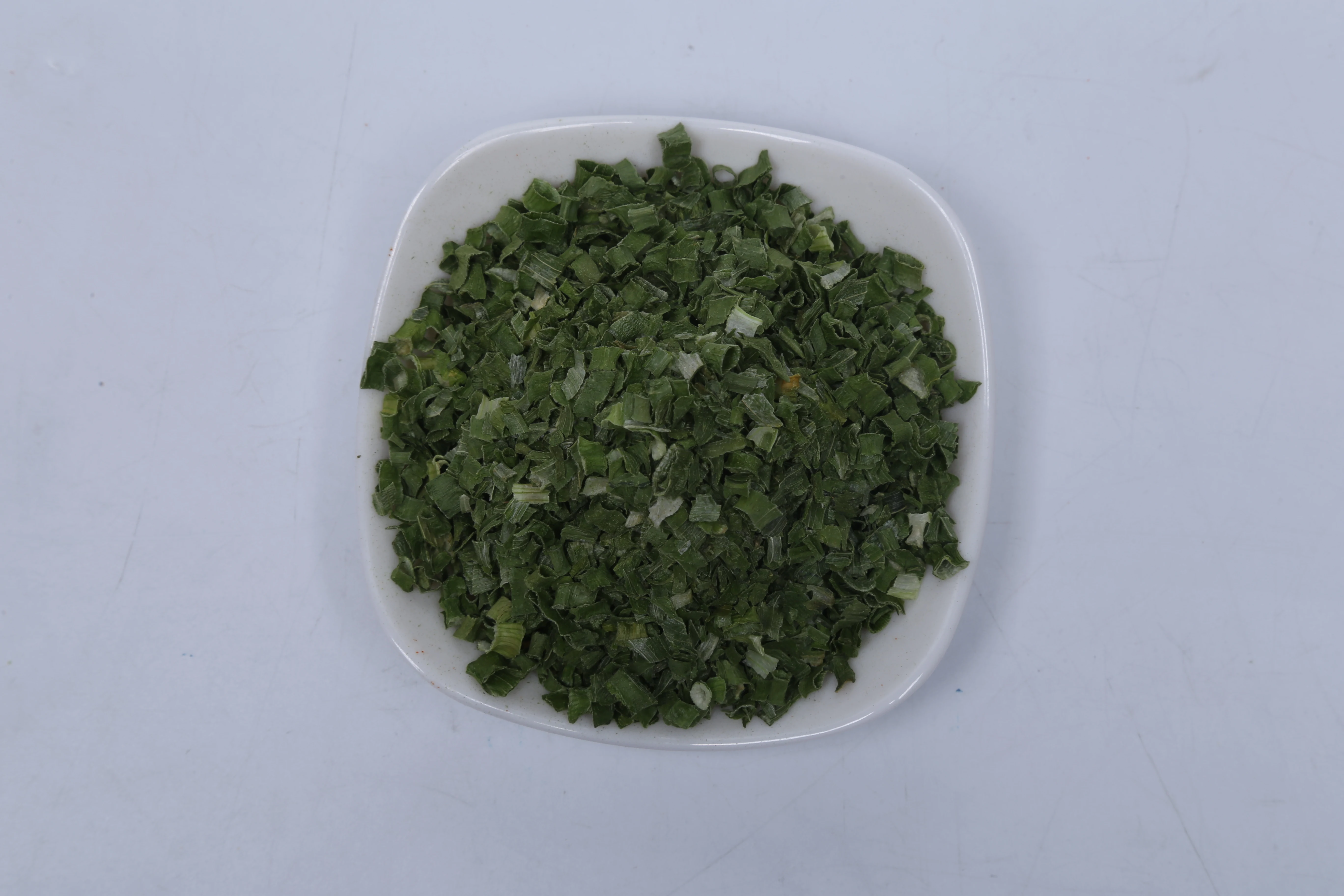Wholesales high quality Millet spring onion ring Steam Treated Dehydrated pure green shallot