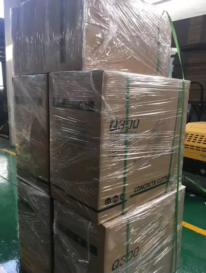 Hand held floor saw concrete cutter gasoline concrete road cutting machine