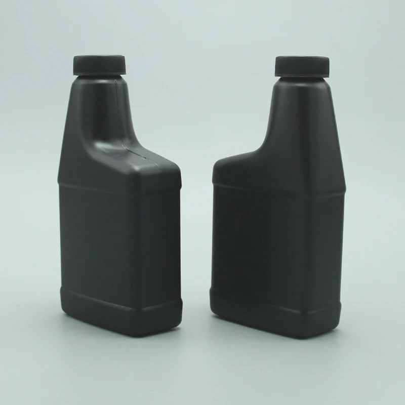 8oz 250ml Fuel Additive Bottle HDPE Black Fuel Stabilizer Storage For Gasoline Lpg And Diesel Fuel With Screw Cap