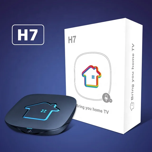 
New Original H7 Android 9.0 4k HTV Set Top Box ( Brasil Free shipping ) 