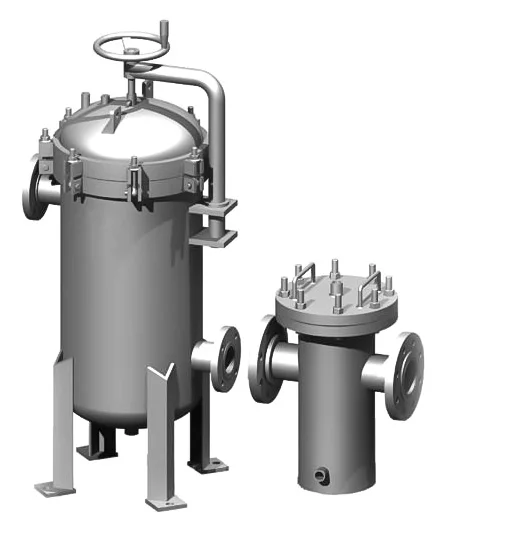 LIANDA Hot selling 304/316L stainless steel filter with self-cleaning housing for Viscous liquid