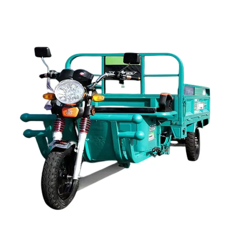 Electric Cabin Cargo tricycle truck cargo tricycle with wagon