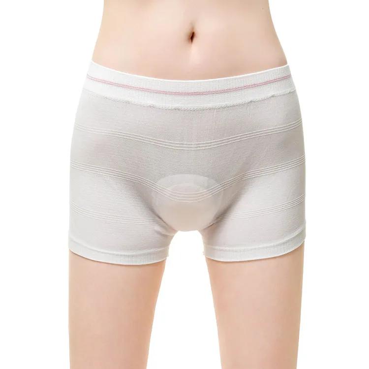 Adult hospital mesh maternity disposal briefs disposable postpartum underwear period panties panty for women