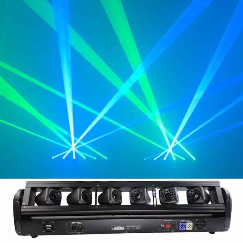 6 eyes RGB Full Colors Led Light Bar Laser Led Light Bar