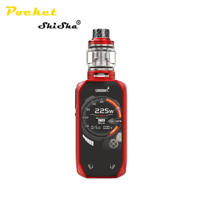 Exquisite design electronic cigarette 510 thread Smoant Naboo box mod 2.4 inch touch screen vape Smoant Naboo