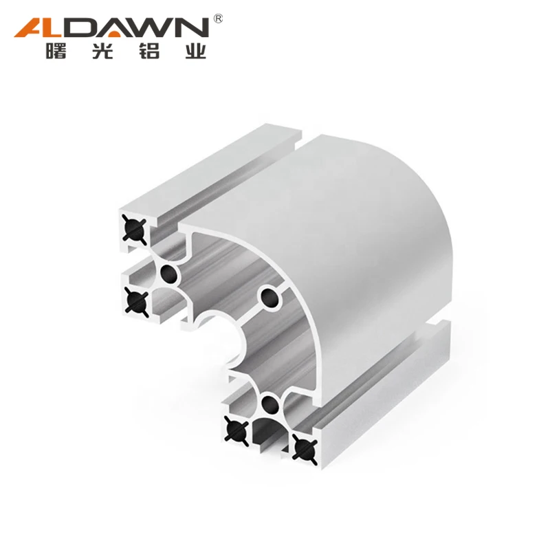 3030 4040 industrial extrusion anodized v slot aluminum profile 6063 t5 CNC t slot aluminum profile