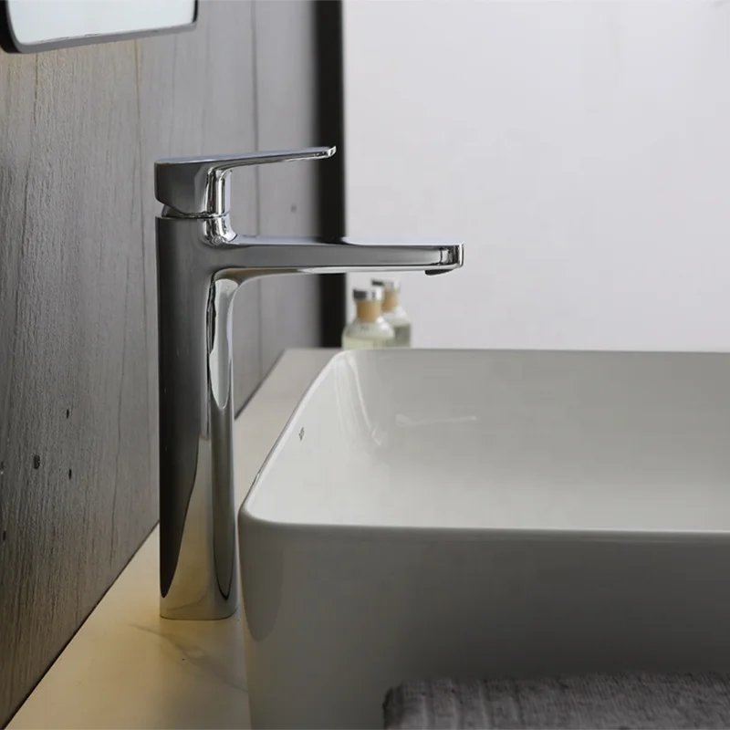 
2020 most popular bathroom luxury faucet kit solid brass tap with chrome plating 