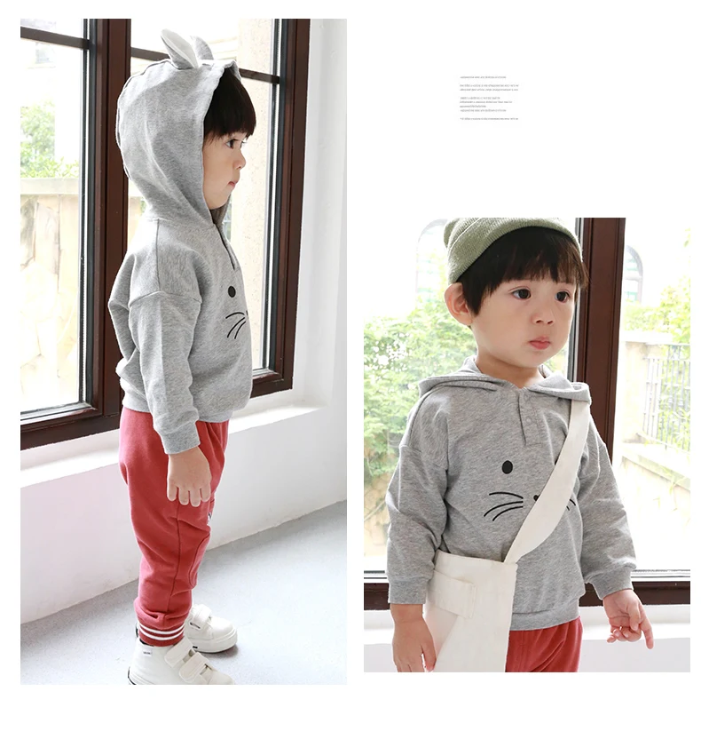 
Boutique new born baby sweater for boys infant sweater outfit knit baby sweater with hoodies 