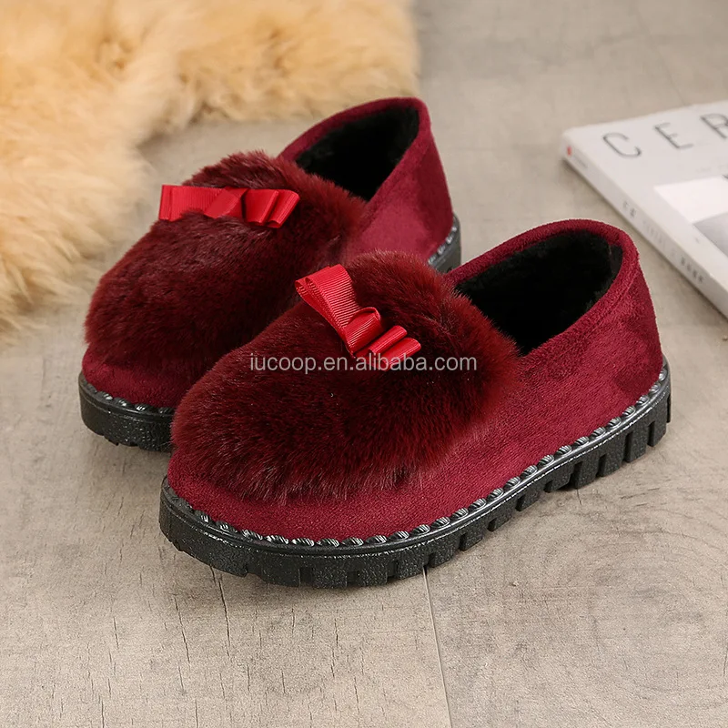 Fluffy moccasin women home slippers ladies house plush slippers fashion fur slippers for fuzzy winter shoes
