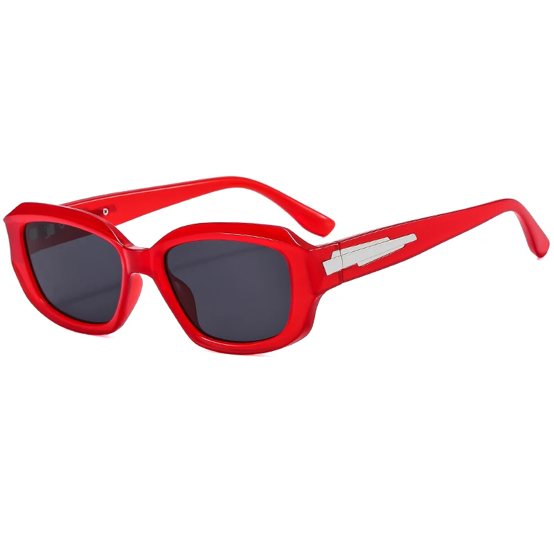 Hot fashion trendy square rectangle frame shades sun glasses sunglasses