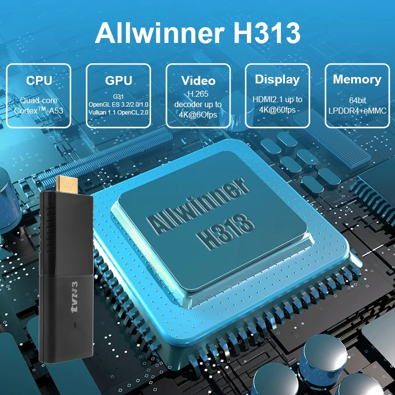 New 2.4G 5G WIFI USB Smart Android tvstick Control Remote Google Assistant Fire TV device 4k Android TV Stick