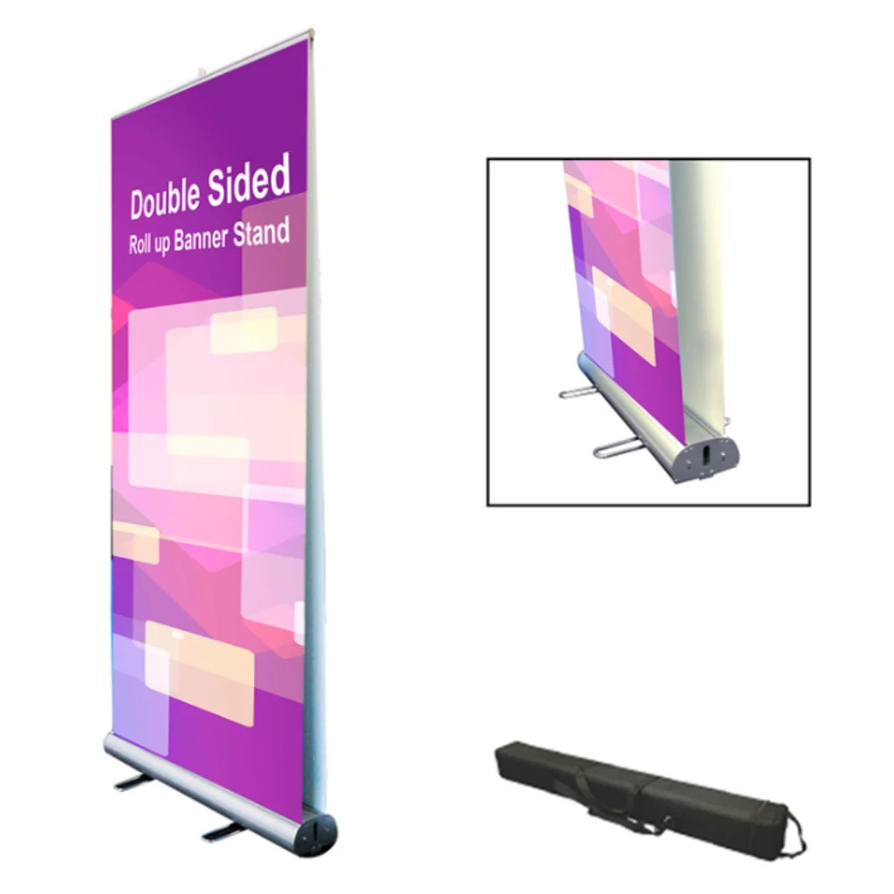 Economic Roll Up Banner Custom Design Aluminum roll up banner stand pull up banner