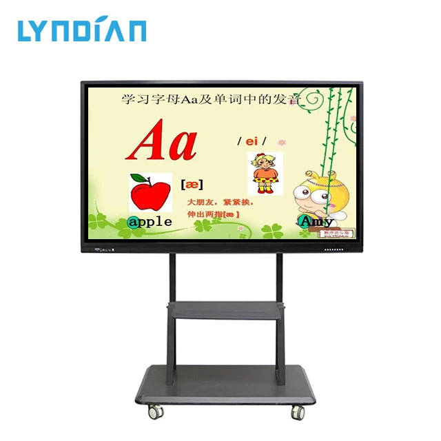 
All in one touch screen education equipment smart interactive white board/touchscreen monitor/lcd interactive whiteboard 