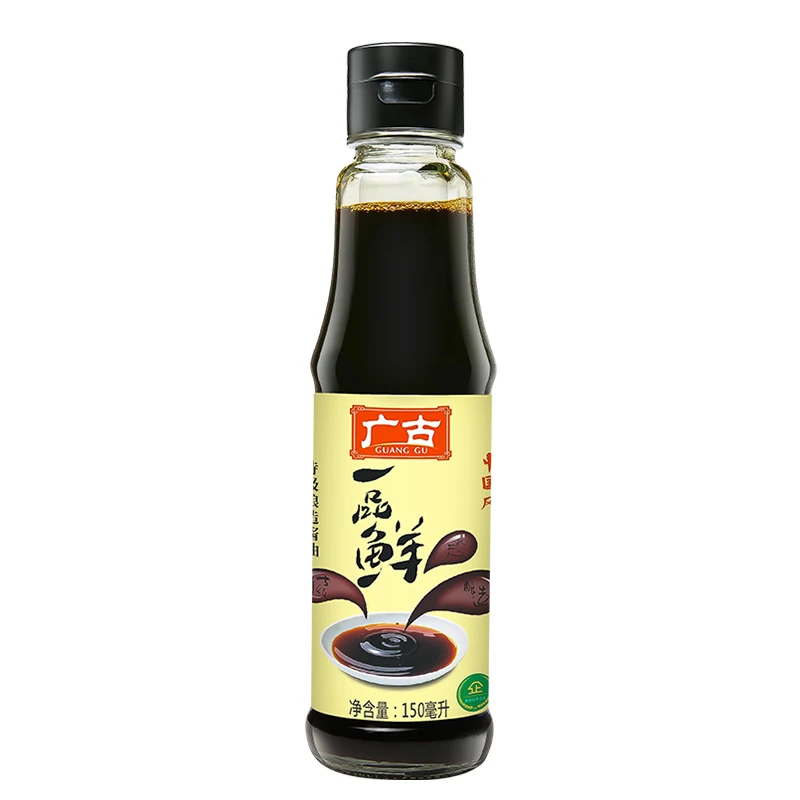 Guanggu 150ml*40 Bottle Tabletop Premium Soy Sauce for European Countries