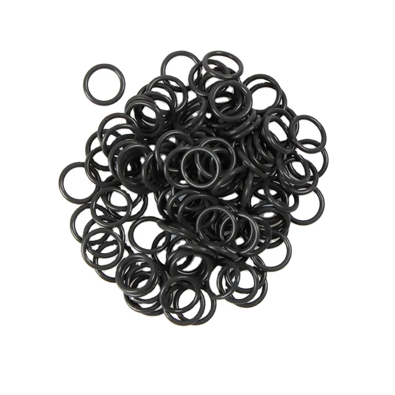 black/white small silicone rubber o ring/NBR/EPDM rubber sealing washer