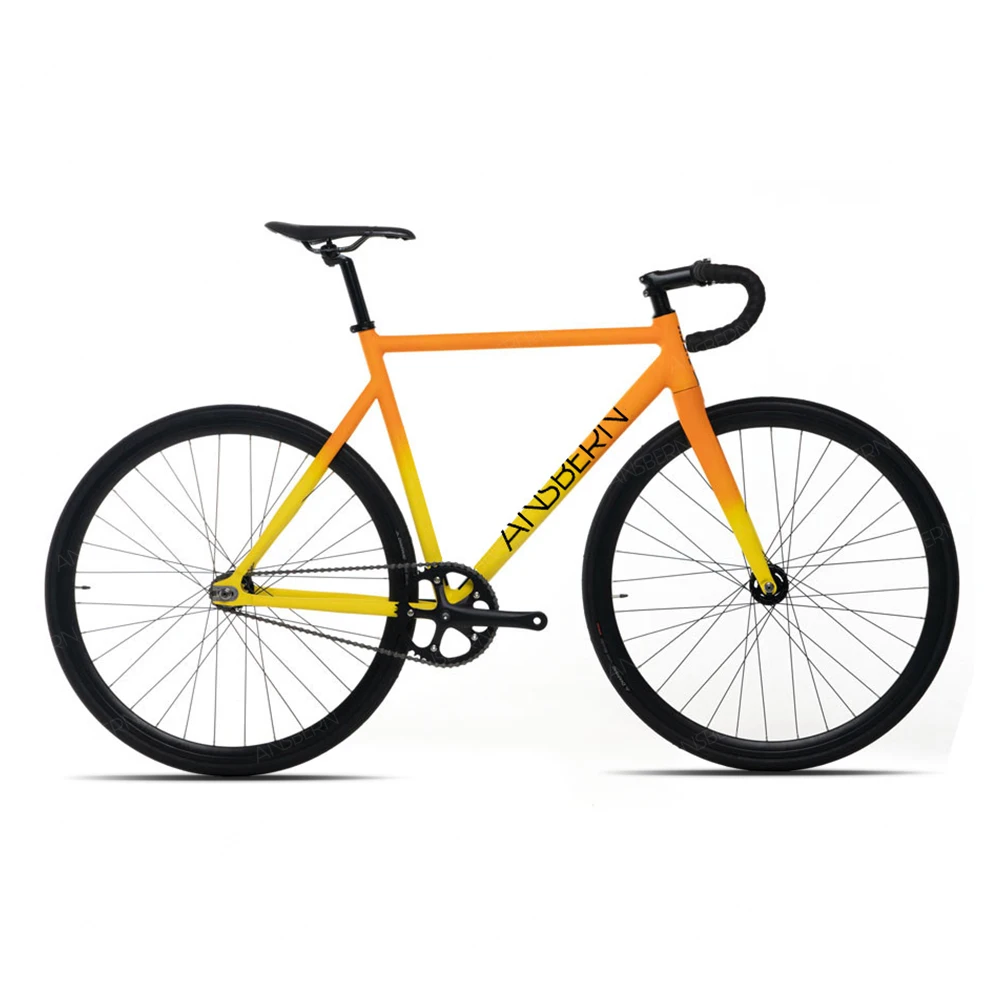 Ansbern 700C 6061 Aluminum Alloy Fixie Bicicleta With Crankset Single Speed And Fixie Parts