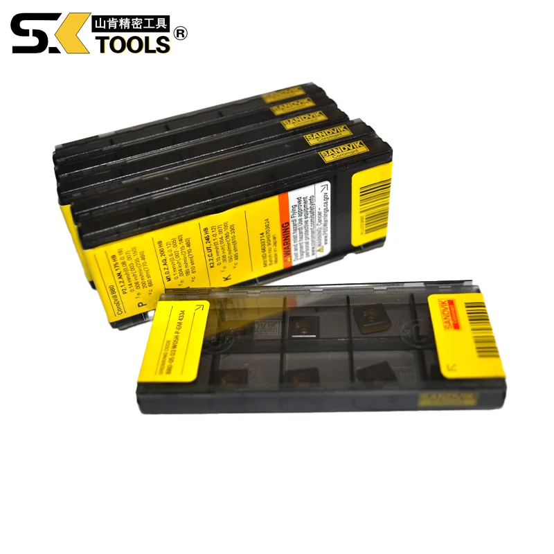 U Drill Insert 880-05 03 W05H-P-GM 4334 Carbide CoroDrill 880 Peripheral Insert, Peripheral Insert Grade 4334 for Steel, Cast