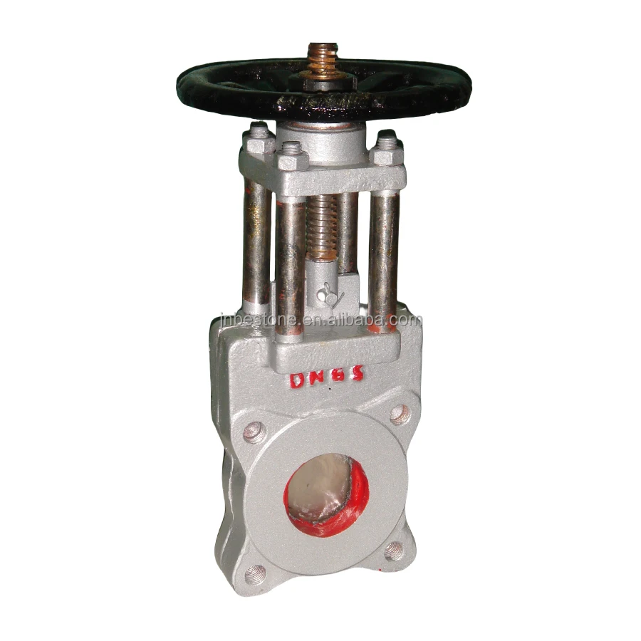 carbon steel 150lb slurry knife edge gate valve factory price slurry slide gate valve