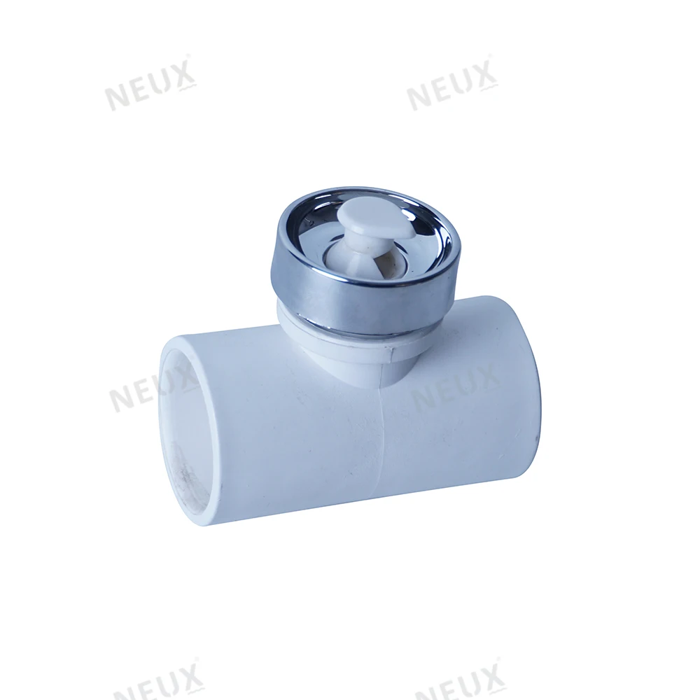 Modern design Chromed ABS Plastic Bath Tub Round Water Nozzle Drop-in Massage Jet for Whirlpool