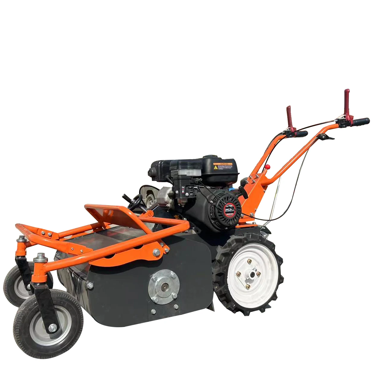 Flail lawn mower Small household lawn mower Single person operation is simple and powerful