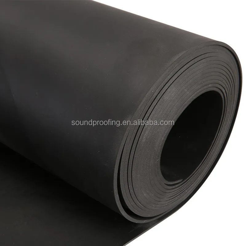 Soundproofing Rubber damper sheet with No smell eco friendly Sound deadening mat for cars