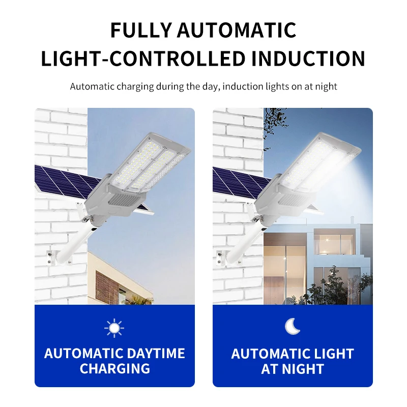 Outdoor Waterproof Competitive Energy Saving Road Powered Lamp 100W 200W 500W 600W Led Solar Street Light