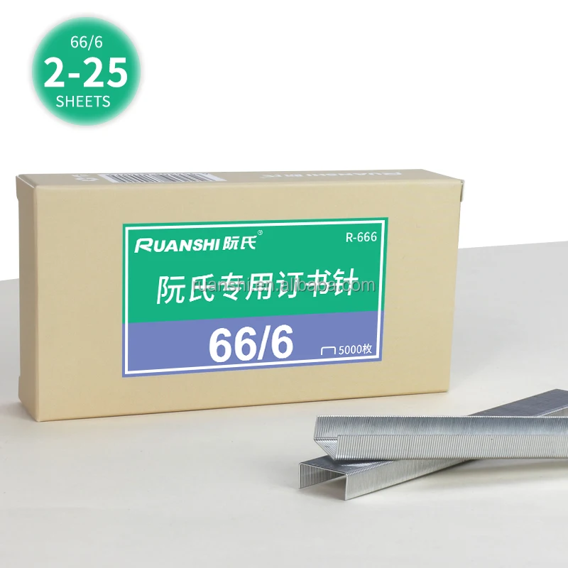 Electric Stapler specific Staples for Stapler R-666 5000/Box Office High Efficiency Staples