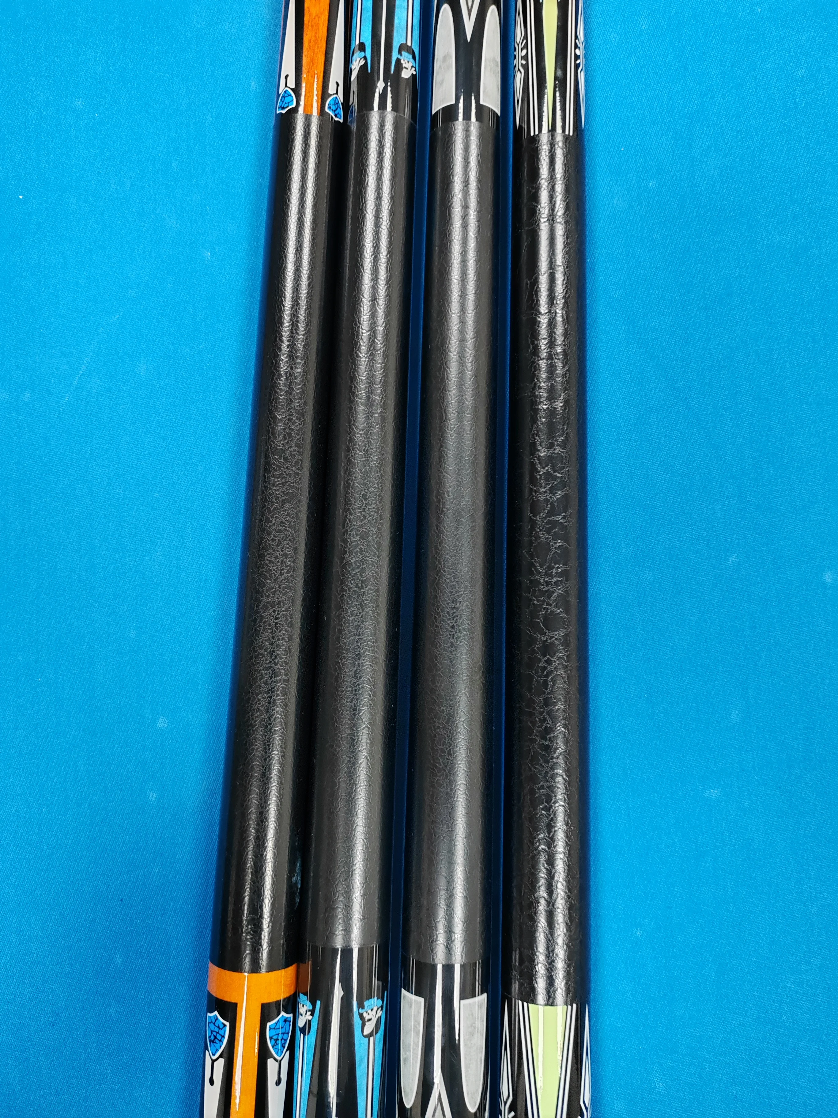 HCTQ Billiards Manufacturers 13mm Tip Stainless Steel Uni Lock Maple Wood 1/2 Billiard Pool Cue Stick