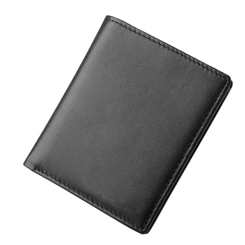 Genuine Leather Purse Manufacture Custom Logo Leather Wallets Luxury Purse