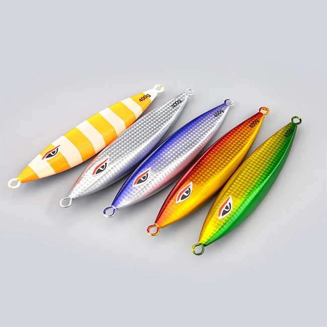 Fishing Jigs Saltwater Roller Slow Fall Lead Jig Deep Sea Fishing Jigging Lures for Tuna Salmon Sailfish Grouper Snapper