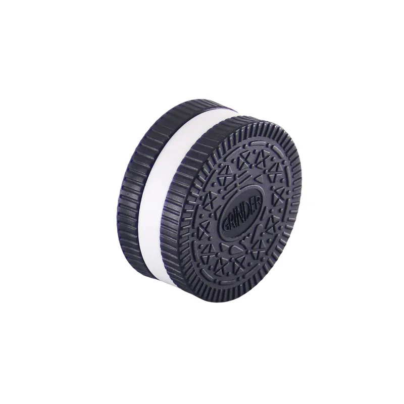 Smokeshops Biodegradable Tobacco Grinder 55mm 2 Layers Degradable Plastic Crusher Mill Tobacco Herb Grinder Smoking Accessories