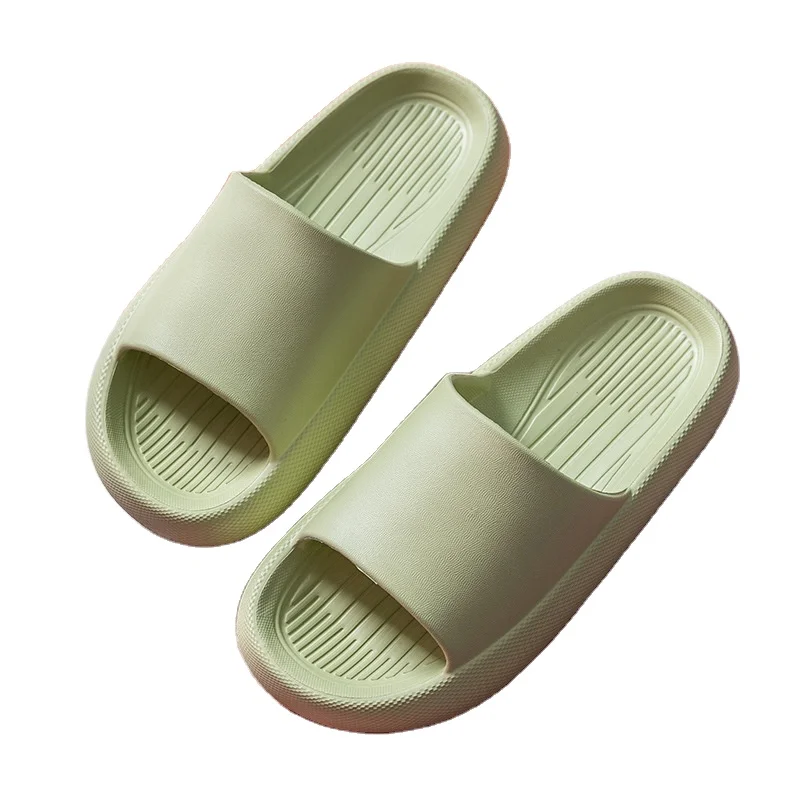 Stepping on the feeling thick-soled men slippers sandals summer home anti-slip bathroom eva sandals and slides slipper women