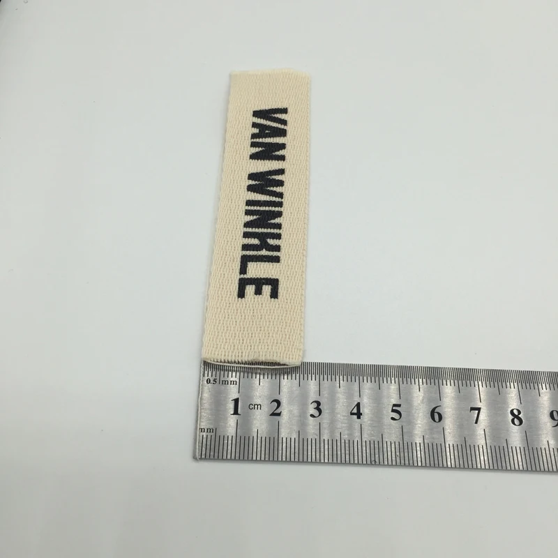 Hot sell high quality Customized design Printing labels design for Garment accessories factory direct sale